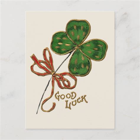 Luck O The Irish St Patricks Day Postcard Zazzle