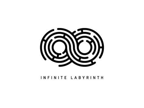 Logo Infinite Labyrinth Minimal Logo Design Inspiration Labyrinth