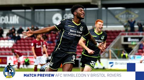 The home of bristol rovers on bbc sport online. Match Preview: AFC Wimbledon v Bristol Rovers - News ...