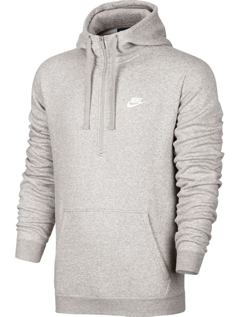 Find comfortable and versatile half zip hoodie at bargain prices. Nike - Nike Club Half Zip Longsleeve Men's Hoodie Grey ...
