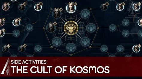 Assassins Creed Odyssey All Cultist Cult Of Kosmos Youtube