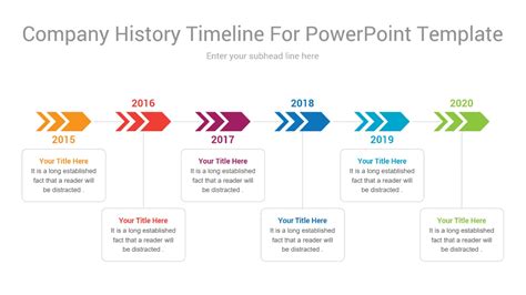 Timeline Template PowerPoint Free