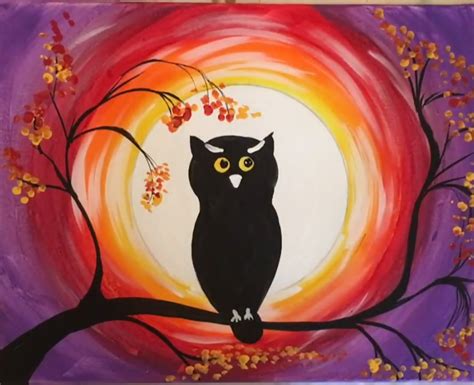 How To Paint An Owl Step By Step Acrylic Painting Tutorial