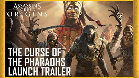 Assassins Creed Origins Curse Of The Pharaohs Dlc Gets Launch Trailer