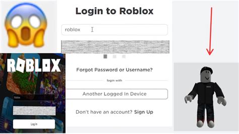 How To Login Robloxs Account😱😱😱 Youtube