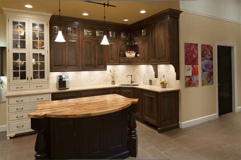 Jason good custom cabinets are handcrafted in victoria, bc and customized to inspire your living style. Burnaby Showroom - Traditional - Kitchen - other metro - by Kitchen Craft Cabinetry Vancouver ...