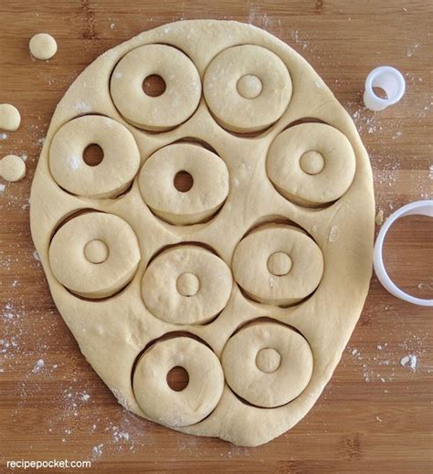 Use a spoon to make it smooth. Easy Homemade Baked Donut Recipe Without A Pan - Makes 14