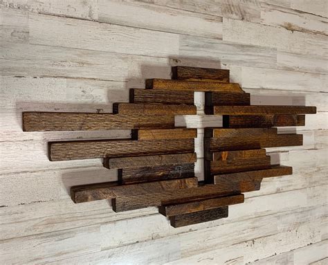 Handcrafted Wooden Cross Wall Decor Farmhouse Decor Hanging Wall