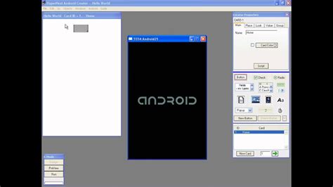 How To Make An Android App Hello World Youtube
