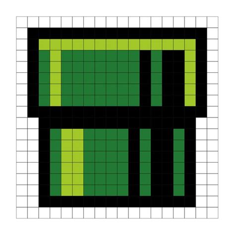 Pixel Tunnel Mario PDF Pixel Art Pixel Art Grid Minecraft Pixel Art
