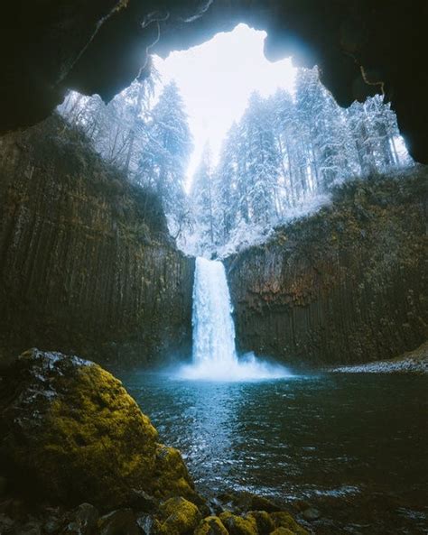 This Hidden Waterfall In Oregon Mostbeautiful