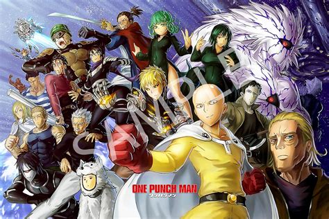 One Punch Man Characters One Punch Man Is One Of The Most Popular Anime