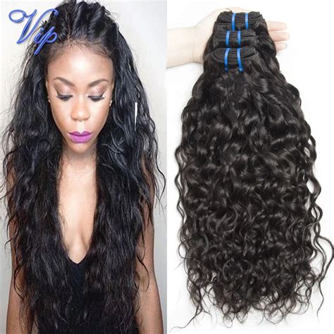 Buy Indian Virgin Hair Natural Wave 3pcs Indian Water Wave Human Hair Weaves