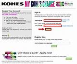 Kohls Credit Payment Images