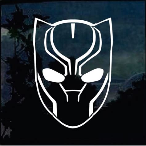 Marvel Avengers Black Panther Window Decal Sticker For Cars And Trucks