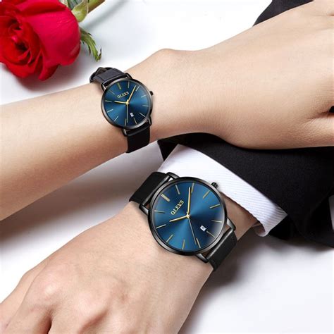 Couple Watches For Lovers Luxury Top Brand Waterproof Casual Style