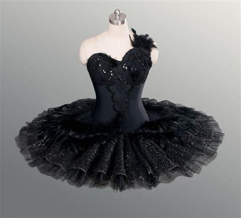 Black Swan Pas De Deux Classical Ballet Tutu Dance Outfits Ballerina Costume