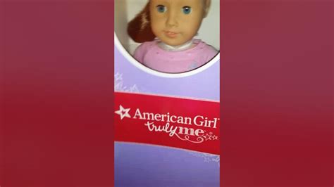 American Girl Truly Me Doll Unboxing Youtube