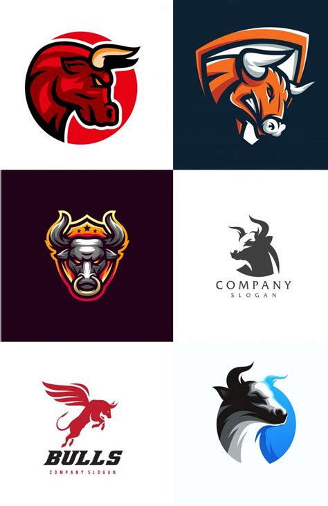 ᐈ Bull Logo 20 Examples Of Emblems Design Tips Zenbusiness Bull