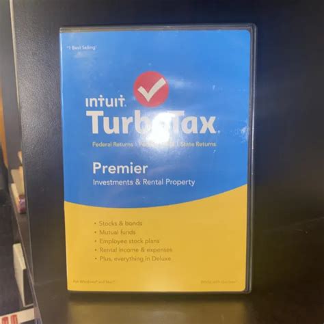 TURBOTAX PREMIER 2015 Investments Rental Property For Windows Or Mac