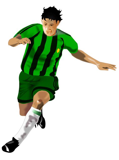 Free Clipart Soccer Player Clip Art Library