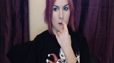 Chewing And Cleaning Painted Fingernails Lacys Fetish Clips Clips4sale