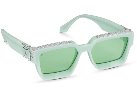 Louis Vuitton 11 Millionaires Sunglasses Pale Green Louis Vuitton Glasses Sunglasses Trendy