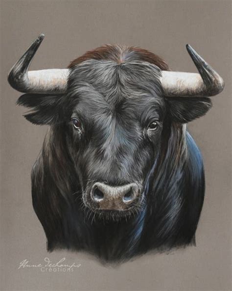 Pin By Nuar On Link En Fotos Bull Art Bull Painting Taurus Bull Tattoos