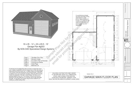 Plan De Construction Garage Limpression 3d