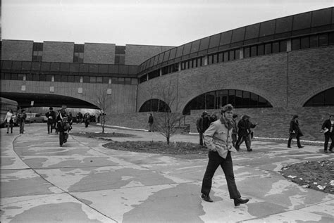 Students Leaving Huron High School For The Day March 1971 Ann Arbor