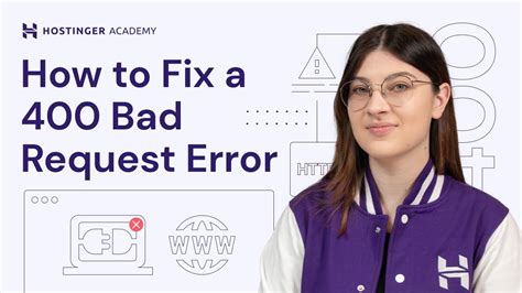 How To Fix A 400 Bad Request Error Youtube