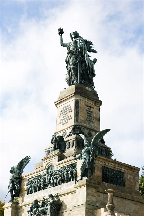 Germania Statue Of Rudesheim Germany Entouriste