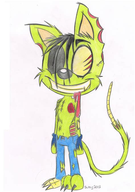 Zombie Cat By Unoraccoon On Deviantart