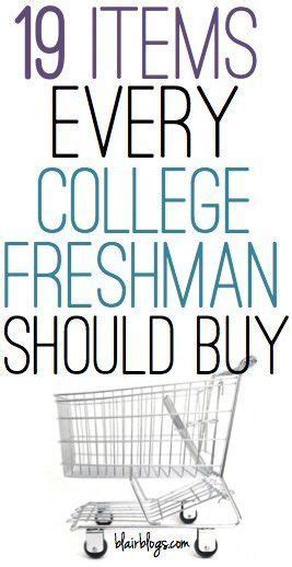 Freshman 19 Items If You Dont Have Them Already That You Should Get Freshman College