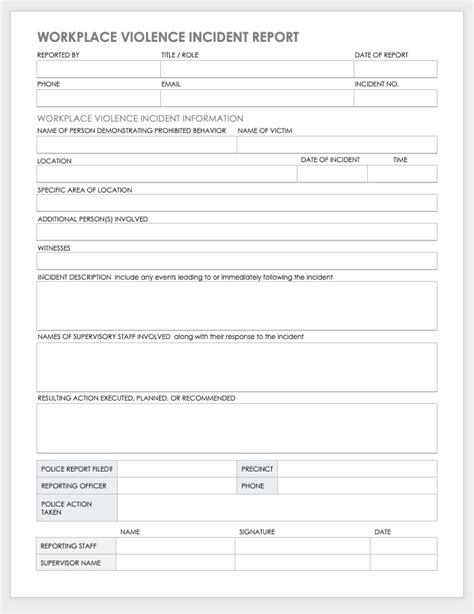 Unique Incident Report Template Covid Joining After Transfer Sample