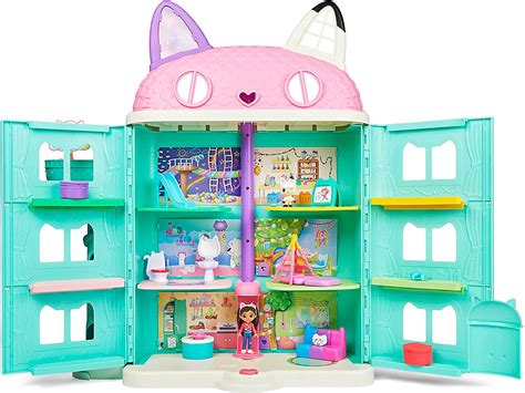 Buy Gabbys Dollhouse Purrfect Dollhouse With 15 Pieces Including Toy