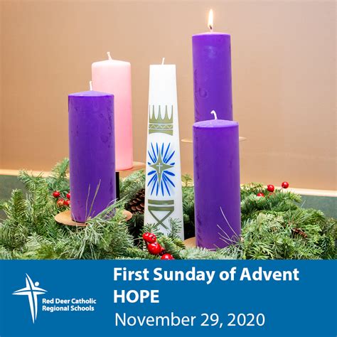 First Sunday Of Advent Hope Red Deer Catholic Regional Schools
