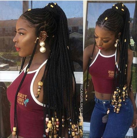 Pin By Misty Chaunti On Braided Up Ghana Braids Hairstyles African