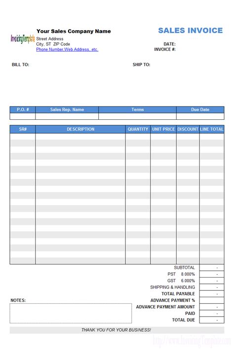 excel invoice template  automatic numbering