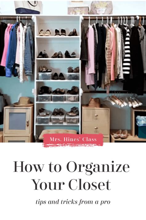 How To Organize Your Closet Like A Pro Sharon E Hines How To