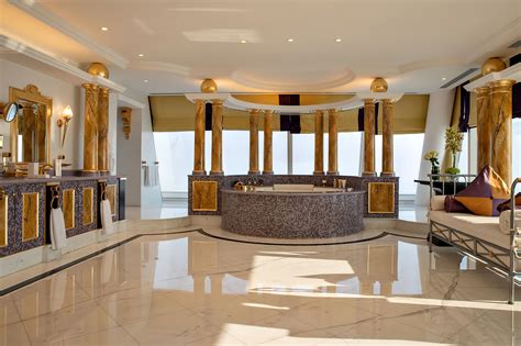 Burj Al Arab Jumeirah Hotel Dubai Uae Presidential Suite Bathroom