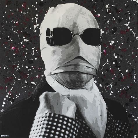 Invisible Man Painting By Ryan Poteracki