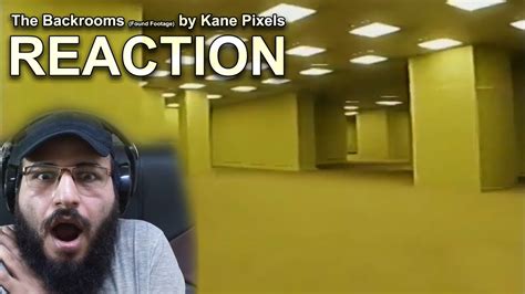 Reaction Backrooms Found Footage By Kane Pixels Youtube