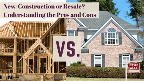 The Pros And Cons Of Buying New Construction