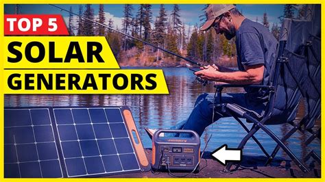 Best Solar Generator 2023 Top 5 Solar Powered Generator Review Youtube