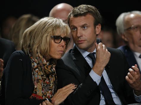 Emmanuel Macrons Wife Brigitte Macron Who Is 24 Years His Senior Is
