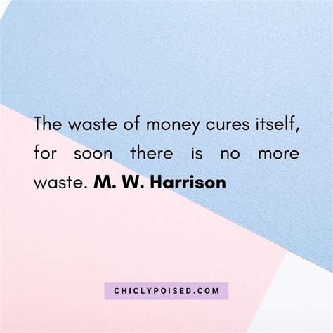 Top Wasting Money Quotes And Sayings Chiclypoised