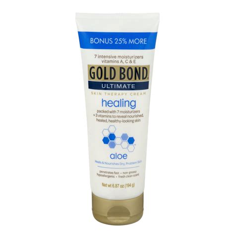 Gold Bond Ultimate Skin Therapy Cream Aloe 687 Oz