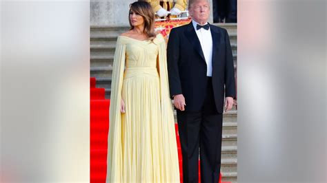 Melania Trump Praised For J Mendel Gown She Looks Like A Princess Fox News