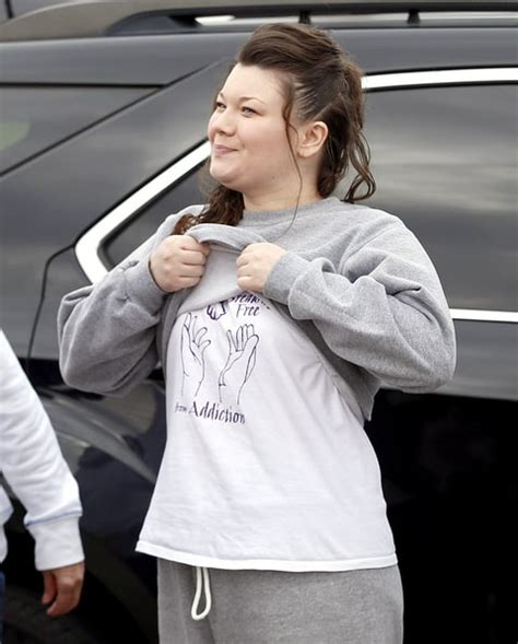 teen mom star amber portwood is released from the rockville correctional facility in rockville